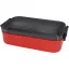 Caserola pranz cu tacamuri, 2509E14957, Everestus, 11.5x21.5x5.8 cm, Polipropilena, Rosu
