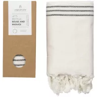   Prosop de plaja, Originalhome, 2601E13120, 175x0.3x85 cm, Bumbac, Crem