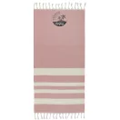 Prosop de plaja, 2502E14112, ENB, 174 x 75.5 cm, Bumbac, Poliester, Rosu