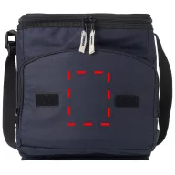   Geanta termoizolanta pliabila, curele ajustabile, buzunar frontal, Everestus, SM, 600D poliester, albastru navy