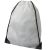 Oriole premium drawstring backpack, 210D Polyester, White