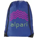 Oriole premium drawstring backpack, 210D Polyester, Royal blue