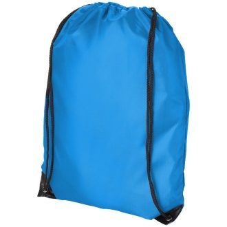   Oriole premium drawstring backpack, 210D Polyester, Process Blue