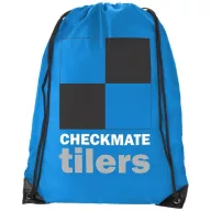   Oriole premium drawstring backpack, 210D Polyester, Process Blue