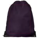 Oriole premium drawstring backpack, 210D Polyester, Plum