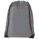 Oriole premium drawstring backpack, 210D Polyester, Light grey