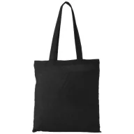   Carolina 100 g/m² cotton tote bag, 100 g/m² Cotton, solid black
