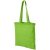 Carolina 100 g/m² cotton tote bag, 100 g/m² Cotton, Lime