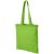 Carolina 100 g/m² cotton tote bag, 100 g/m² Cotton, Lime