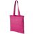 Carolina 100 g/m² cotton tote bag, 100 g/m² Cotton, Magenta