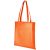 Zeus non-woven convention tote bag, Non woven 80 g/m² Polypropylene, Orange