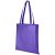 Zeus non-woven convention tote bag, Non woven 80 g/m² Polypropylene, Purple