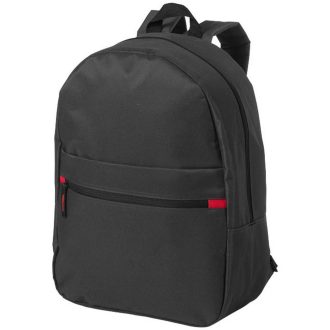   Rucsac cu buzunar frontal, curele captusite ajustabile, Everestus, VR, 600D poliester, negru