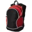 Rucsac cu curele ajustabile si captusite, buzunare multiple, Everestus, BG, poliester, rosu