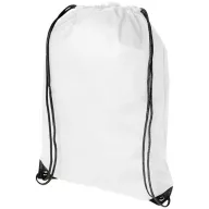   Evergreen non-woven drawstring backpack, Non woven 80 g/m² Polypropylene, White