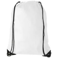   Evergreen non-woven drawstring backpack, Non woven 80 g/m² Polypropylene, White
