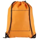 Evergreen non-woven drawstring backpack, Non woven 80 g/m² Polypropylene, Orange