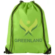   Evergreen non-woven drawstring backpack, Non woven 80 g/m² Polypropylene, Apple Green