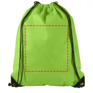   Evergreen non-woven drawstring backpack, Non woven 80 g/m² Polypropylene, Apple Green