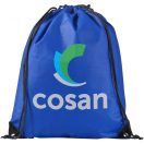 Evergreen non-woven drawstring backpack, Non woven 80 g/m² Polypropylene, Royal blue