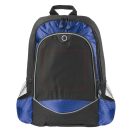 Rucsac Laptop, Everestus, BN, 15 inch, 600D poliester, negru, albastru