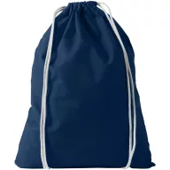  Saculet din bumbac, inchidere cu snur, Everestus, 8IA19063, albastru navy