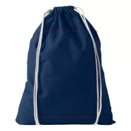   Saculet din bumbac, inchidere cu snur, Everestus, 8IA19063, albastru navy