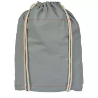   Saculet din bumbac, inchidere cu snur, Everestus, 8IA19060, gri