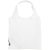 Bungalow foldable tote bag, 210D Polyester, White