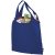 Bungalow foldable tote bag, 210D Polyester, Royal blue