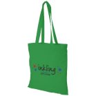 Madras 140 g/m² cotton tote bag, 140 g/m² Cotton, Bright green