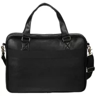   Servieta Laptop, Everestus, OD, 15.6 inch, piele ecologica, negru