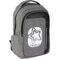   Rucsac Laptop RFID, Everestus, VT, 15.6 inch, 600D poliester cu PU accente de vinyl, grafit