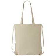   Saculet cu snur, Everestus, 20IAN1213, Natur, Bumbac 240 grame/mp