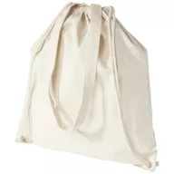   Saculet cu snur, Everestus, 20IAN1213, Natur, Bumbac 240 grame/mp