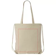  Saculet cu snur, Everestus, 20IAN1213, Natur, Bumbac 240 grame/mp