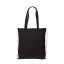 Saculet cu snur si manere lungi, Everestus, 20IAN159, Bumbac, Negru