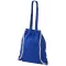 Saculet cu snur si manere lungi, Everestus, 20IAN162, Bumbac, Albastru