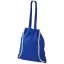 Saculet cu snur si manere lungi, Everestus, 20IAN162, Bumbac, Albastru
