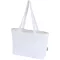 Sacosa de cumparaturi, Everestus, 2610E19009, 47x30.5x11 cm, Bumbac, Alb