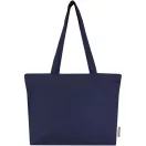 Sacosa de cumparaturi, Everestus, 2610E19010, 47x30.5x11 cm, Bumbac, Albastru Navy