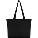 Sacosa de cumparaturi, Everestus, 2610E19011, 47x30.5x11 cm, Bumbac, Negru