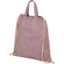 Saculet tip rucsac, 21MAR1510, 38x42 cm, Everestus, Bumbac, Rosu