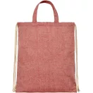 Saculet tip rucsac, 21MAR1511, 38x42 cm, Everestus, Bumbac, Rosu