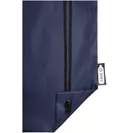   Oriole RPET drawstring backpack, 190T Recycled PET Plastic, Navy