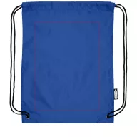   Oriole RPET drawstring backpack, 190T Recycled PET Plastic, Royal blue