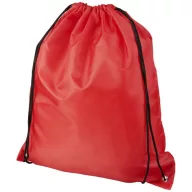   Oriole RPET drawstring backpack, 190T Recycled PET Plastic, Red
