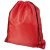 Oriole RPET drawstring backpack, 190T Recycled PET Plastic, Red