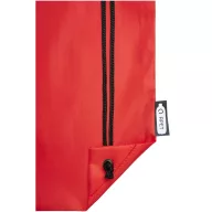   Oriole RPET drawstring backpack, 190T Recycled PET Plastic, Red