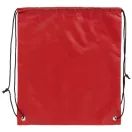 Oriole RPET drawstring backpack, 190T Recycled PET Plastic, Red
